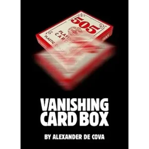 Vanishing Card Box by Alexander De Cova