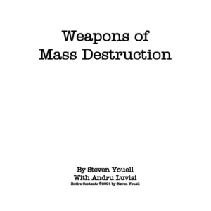 Weapons of Mass Destruction by Steven Youell