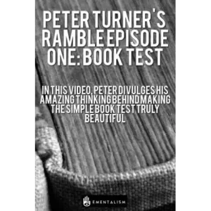 Weekly Ramble Episode One – Book Test by Peter Turner