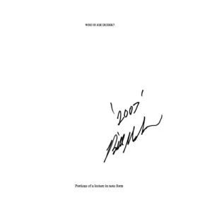 Who Is Joe Dudek by Alf Mudo