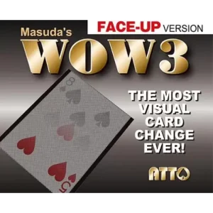 Wow 3 Face-Up by Katsuya Masuda
