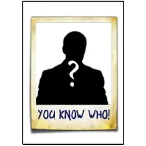 You Know Who Card by Paul Brook