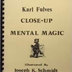 Close-Up Mental Magic by Karl Fulves