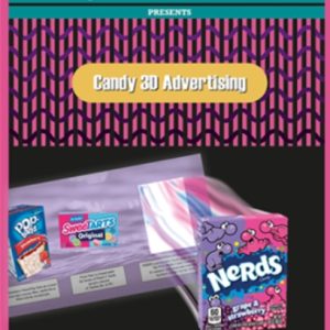 3D Candy Advertisement by Henry Evans and Mysteries