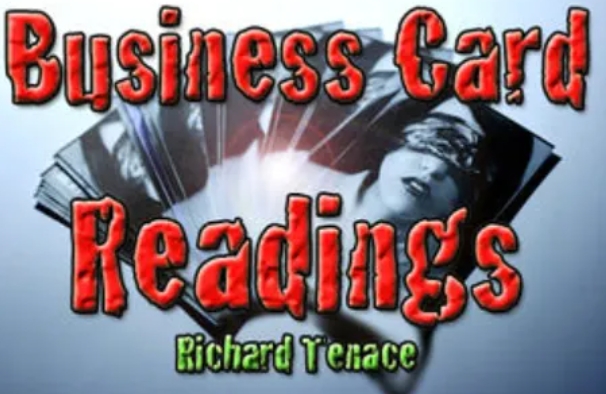 Business Card Readings by Richard Tenace