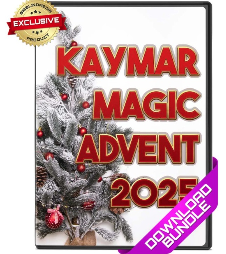 Magic Advent Calendar 2025 – 24 exclusive tricks from Liam Montier