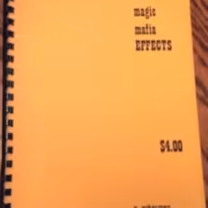 Magia Mafia Effects by Allan Ackerman