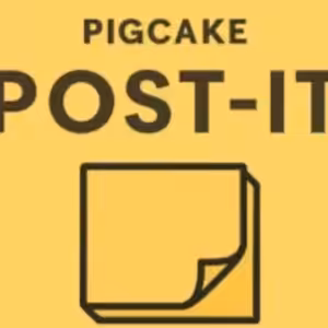 Pigcake – Post-it
