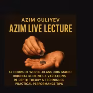 Azim Guliyev – Azim LIVE Lecture
