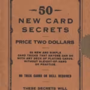 50 New Card Secrets by Frank La Fontaine and Dai Vernon