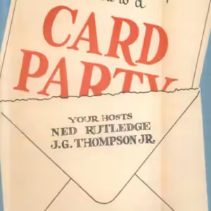 Card Party by J. G. Thompson Jr. & Ned Rutledge