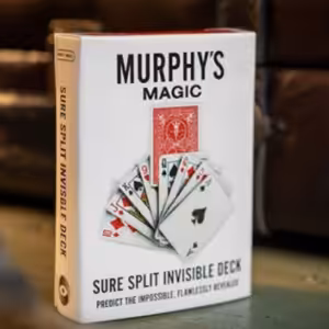 SURE SPLIT Invisible Deck Bicycle by Murphy’s Magic