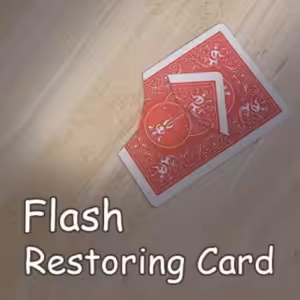 Flash Restoring Card by JC Magic