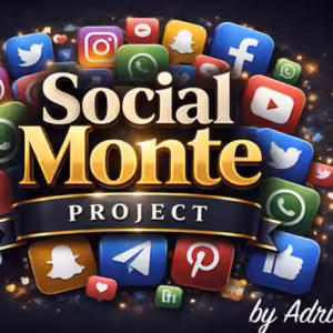Social Monte Project by Adrian Vega and CrazyJokers