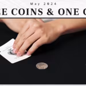 3 Coins & 1 Card Routine by Coinludens