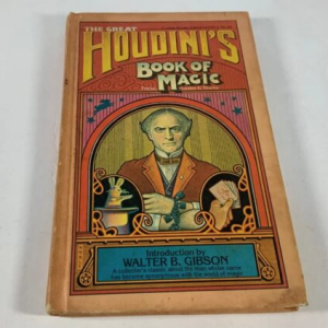 HOUDINIS Book of Magic intro by Walter B Gibson
