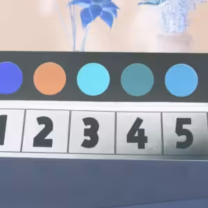 Heart Color Digital Prediction Board by WZ