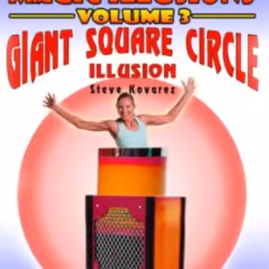 Giant Square Circle Illusion by Steve Kovare