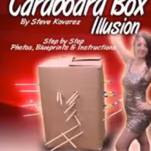 The Cardboard Box Illusion Plans by Steve Kovarez