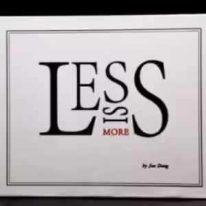 Less is More by Joe Deng