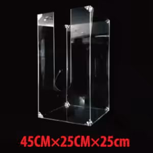 SELF EXPLODING GLASS COVER by Wance