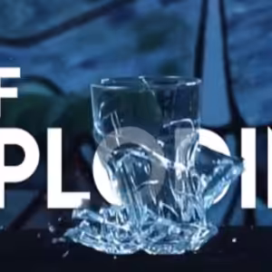 SELF EXPLODING BEER GLASS by Wance