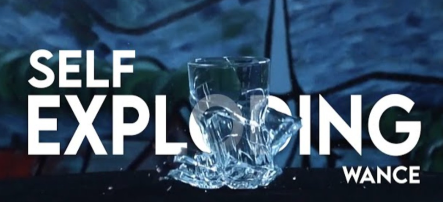SELF EXPLODING BEER GLASS by Wance