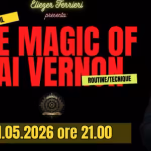 UMI Project Live Conference – THE MAGIC OF DAI VERNON (Studiando Dai Vernon) – Lesson 5 (May 11, 2026) (Incontri Magici)