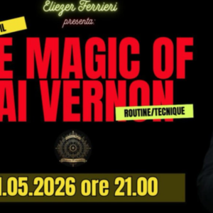UMI Project Live Conference – THE MAGIC OF DAI VERNON (Studiando Dai Vernon) – Lesson 5 (May 11, 2026) (Incontri Magici)