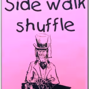 Sidewalk Shuffle by Martin Lewis