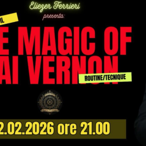 UMI Project Live Conference – THE MAGIC OF DAI VERNON (Studiando Dai Vernon) Lesson 2 (February 2, 2026) (Incontri Magici)