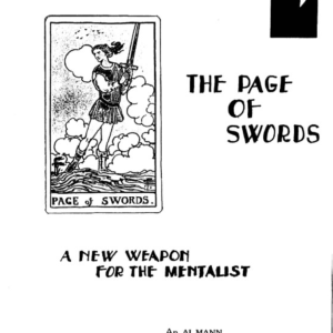 Al Mann – The Page of Swords