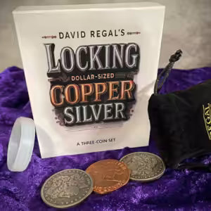David Regal’s Locking DOLLAR-SIZED Copper Silver