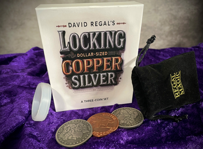 David Regal’s Locking DOLLAR-SIZED Copper Silver