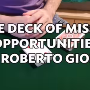 The Deck of Missed Opportunities by Roberto Giobbi