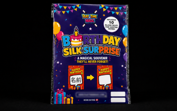 Birthday Silk Surprise by PlayTime Magic DEFMA