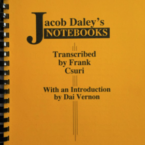 Dr Jacob Daleys – Notebooks