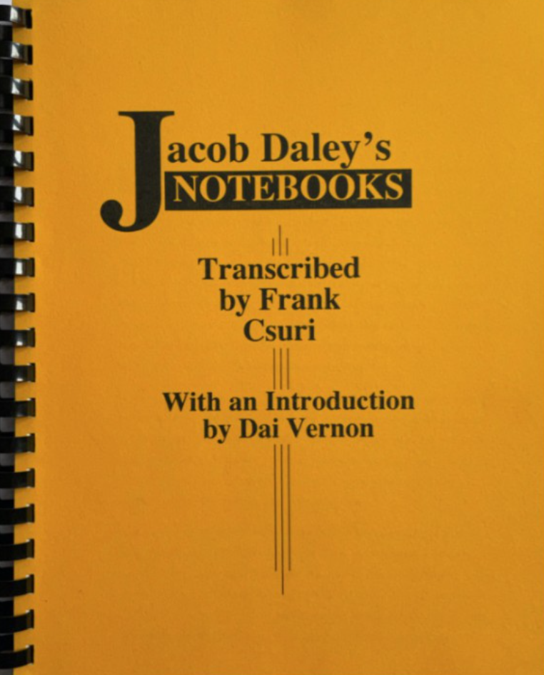 Dr Jacob Daleys – Notebooks