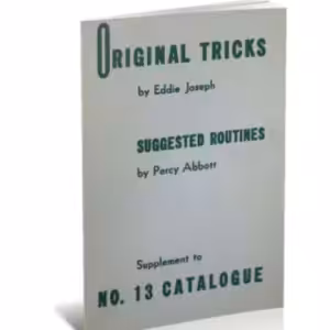 Original Tricks by Eddie Joseph